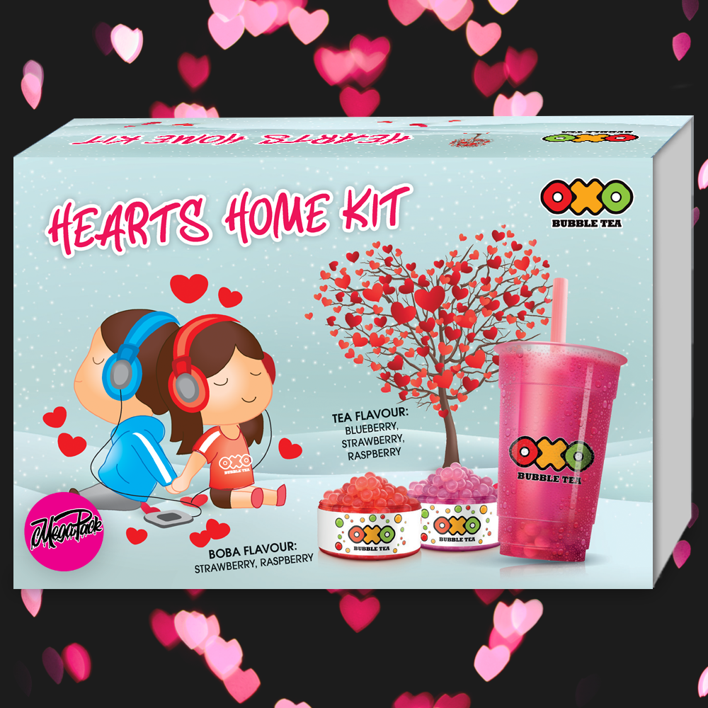 OXO Bubble Tea HEARTS Megapack