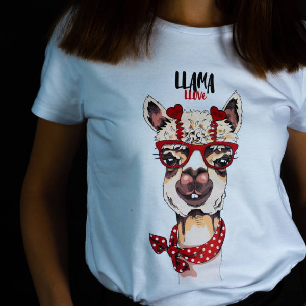 Gyerek póló, OXO - lLAMA Love - WWW.OXOSHOP.HU