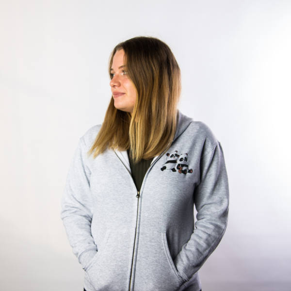 Női cipzáras pulcsi, OXO - Panda - WWW.OXOSHOP.HU