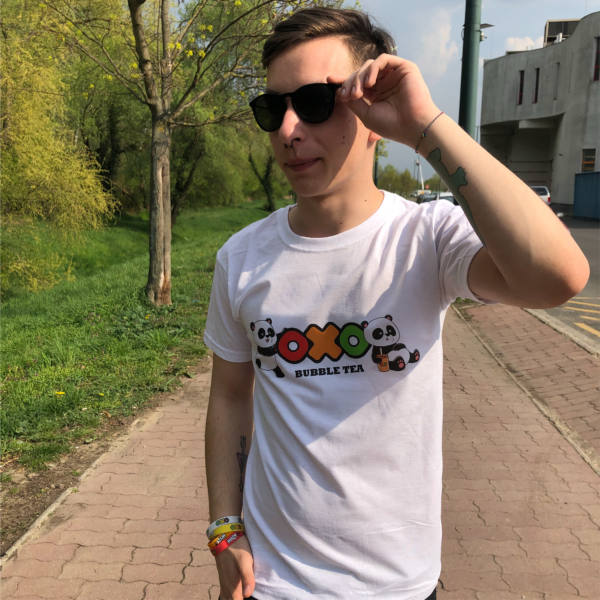 Férfi póló, OXO - Panda - WWW.OXOSHOP.HU